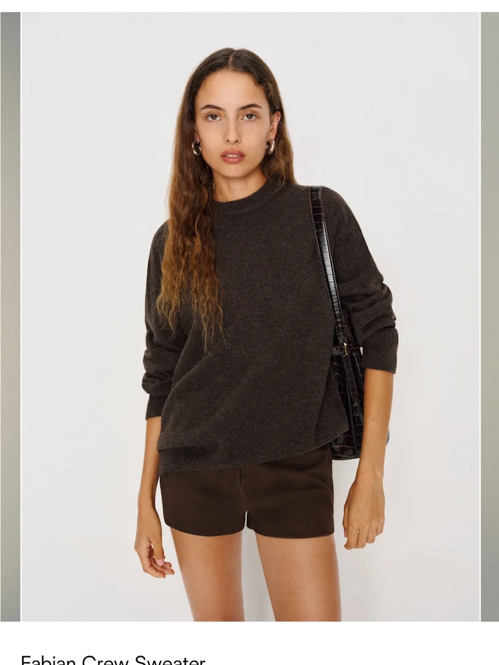 Reformation Fabian Crew Sweater